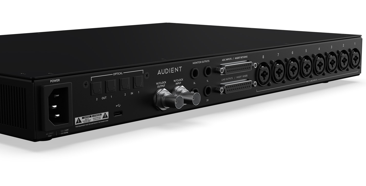 Audient iD48 Audio Interface - Studio Connections